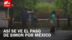 Huracán Simon activó alertas en seis Estados del Pacífico Mexicano