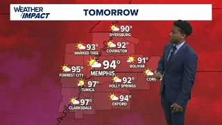Temperatures decrease slowly as we approach the weekend!