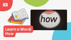 How To Spell And Write 'How' | Learn A Word | ABC Kids