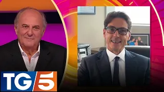Il videomessaggio di auguri di Pier Silvio Berlusconi per Gerry Scotti