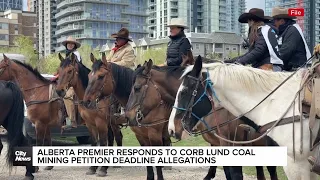 Alberta Premier responds to ‘Water Not Coal’ petition deadline allegations