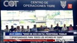 ZAMORA, REALIZÓ SU TRADICIONAL RECORRIDA POR DISTINTAS INSTITUCIONES Y DEPENDENCIAS MUNICIPALES