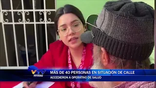 Over 40 homeless individuals accessed health services