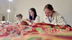 Students from across the country are restoring Ivanovo chintz