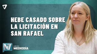 TENDER IN THE SOUTH | Hebe Casado spoke about the hydroelectric plant concessions in San Rafael