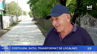Recreational space and rehabilitated road in Costuleni, thanks to diaspora involvement