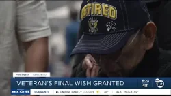 Navy vet gets long-overdue retirement ceremony at USS Midway