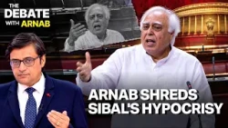 S.I.R Row: Arnab's Total Takedown Of Sibal's Hypocrisy On The Debate