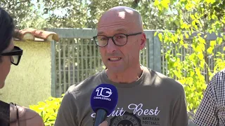Valle Galeria: Residents exasperated after yet another fire at the former quarry - Canale 10