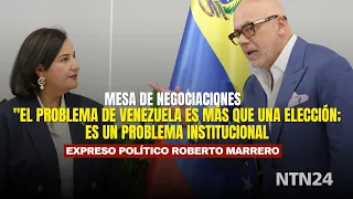 "Venezuela's problem is more than just an election; it's an institutional problem": Roberto Marrero