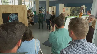 Baranyi Réka kiállítása a Kis-Balaton Látogatóközpontban