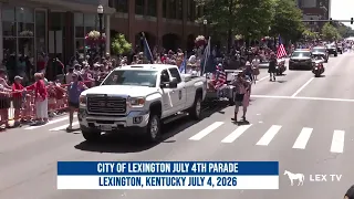 City of Lexington Kentucky July 4th Parade 2026