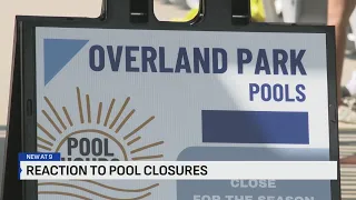 Swimmers and families react to Overland Park pool closings