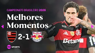 PEDRO CRAVA, VARELA FAZ GOL "DE CENTROAVANTE" E MENGÃO VENCE! FLAMENGO 2X1 RB BRAGANTINO