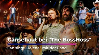 Goosebumps at "The BossHoss" concert: Fan sings "Jolene" with the band | Sachsen Fernsehen
