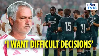Jose Mourinho FIRST PRESS CONFERENCE Before Real Madrid's Opener In La Liga Against Espanyol | N18G