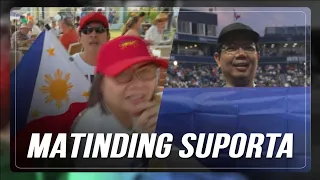 Mga Pinoy walang palya ang suporta kay Alex Eala sa Canadian Open | ABS-CBN News