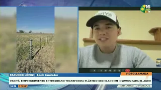 P6 Facundo López Variyá: Entrepreneur from Entre Ríos transforms recycled plastic into agricultur...