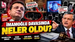 DURUŞMA SALONUNDA KAÇACAK YER ARAMIŞLAR... Özgür Özel'den Flaş İmamoğlu açıklaması...