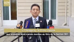 Li Chenggang : la Chine s'oppose aux enquêtes américaines menées au titre de la Section 301