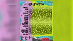 Lineup announced for Lollapalooza 2026