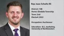 Информационное интервью с представителем палаты представителей Исааком Шульцем (республиканец, ок...