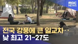 Strong Winds Nationwide and Large Temperature Fluctuations... Daytime Highs of 21–27°C (Oct. 17, ...