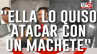 Tremendo: quiso asesinar a su marido y a su hija con un machete