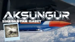 AKSUNGUR SİHA'dan tam isabet...