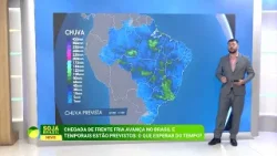 Frente fria avança neste final de semana e traz chuvas e temporais; saiba onde