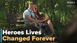 Украинский солдат потерял обе ноги, и христианская команда протезистов помогла ему снова ходить.