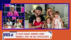 ZÉ FELIPE REBATE CRÍTICAS sobre Virgínia