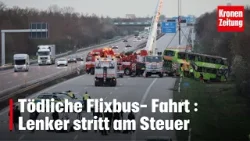 Tödliche Flixbus-Fahrt- Lenker stritt am Steuer, dann wurde alles schwarz | krone.tv NEWS