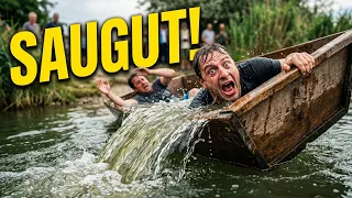 Groß-Enzersdorf | Eine saugute Gaudin: Zweites Sautrogrennen am Donau Oder Kanal