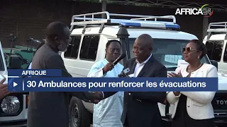 Afrique - CEDEAO : 30 Ambulances pour renforcer les évacuations