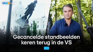 Standbeelden die werden weggehaald in de VS keren terug, dit is waarom | RTL Nieuws