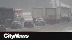 Freezing rain hits GTA, cancelling school buses, icy road conditions