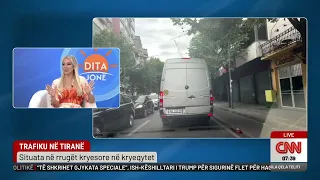 “Rruga e Dibrës me trafik”, rrugët kryesore që duhen shmangur në Tiranë