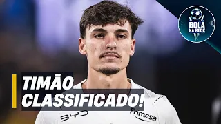 Corinthians qualify for the Libertadores a man down, featuring an assist from Depay