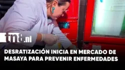 Jornada de desratización inicia en el mercado Ernesto Fernández de Masaya para prevenir enfermedades