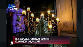 León Lights Up with Faith for the Night of the Candles in Honor of the Virgin of Mercy