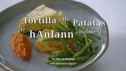 Planda go Pláta - Tortilla de Patatas le hAnlann Romesco (Vegan Recipe ?) |TG4
