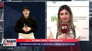 RADAR NEA 2ND BIOETHANOL SUMMIT IN TUCUMAN SILVINA CENA, JOURNALIST