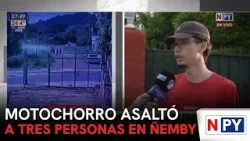 Asaltan a tres personas que iban a la ruta principal en Ñemby