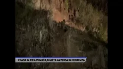 FRANA PELLEZZANO, ORDINANZA DEL SINDACO MORRA PER LA MESSA IN SICUREZZA - SERVIZIO TG DEL 07/02/2026