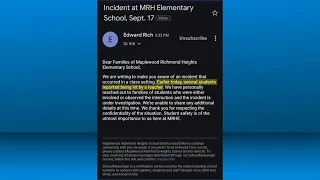 Teacher on leave after several students report being struck at Maplewood Richmond Heights Elementary