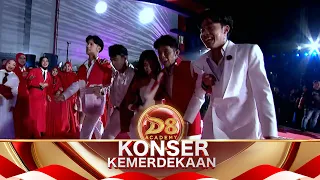 D'Academy 7 Vs D'Academy 8 Bikin Lomba Susun Puzzle Makin Menegangkan! | Da8 Konser Kemerdekaan