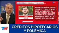 Denuncian a funcionarios y legisladores de LLA que obtuvieron créditos hipotecarios del Banco Nación Denuncian a funcionarios y legisladores de LLA que obtuvieron créditos hipotecarios del Banco Nación