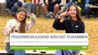 2,577 youths at the youth fire brigade camp in Burgkirchen