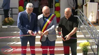 VIDEO//O școală nouă, un început nou pentru copiii din Suseni